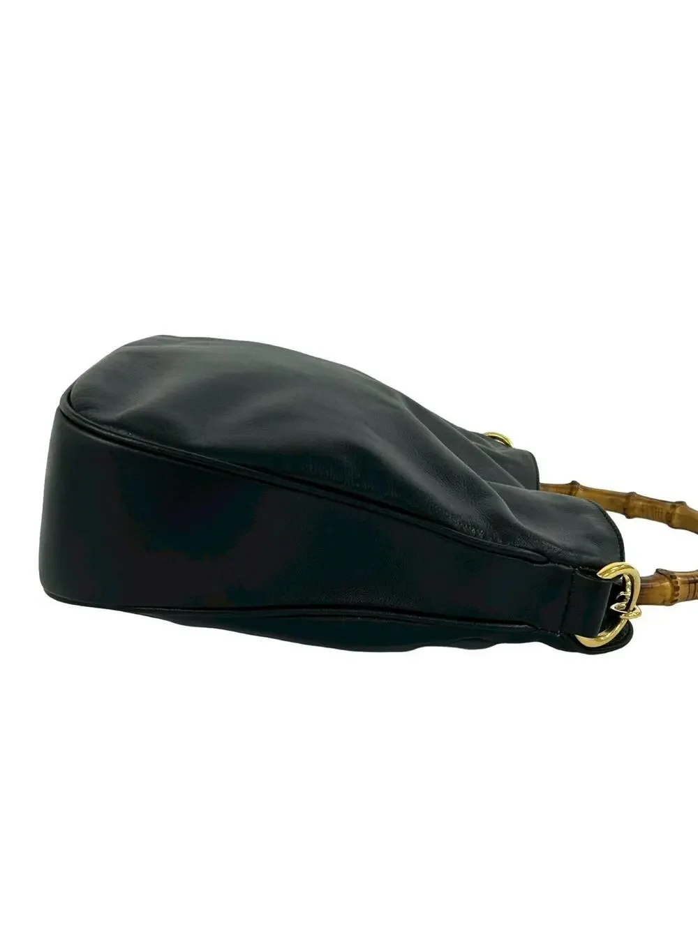 Gucci Vintage Bamboo Handle Open Hobo #317125G51B